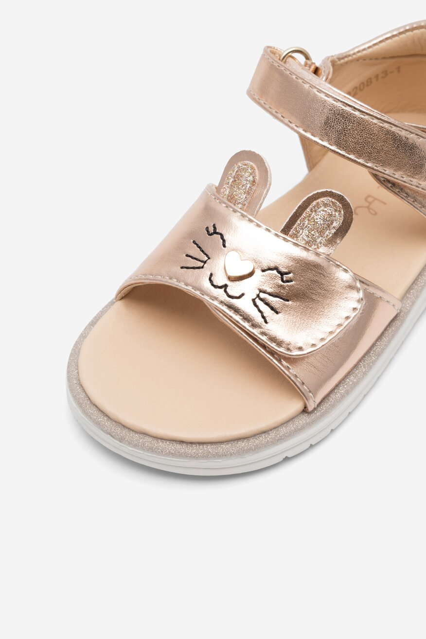 Sandały Nelli Blu CM220813-1 Złoty