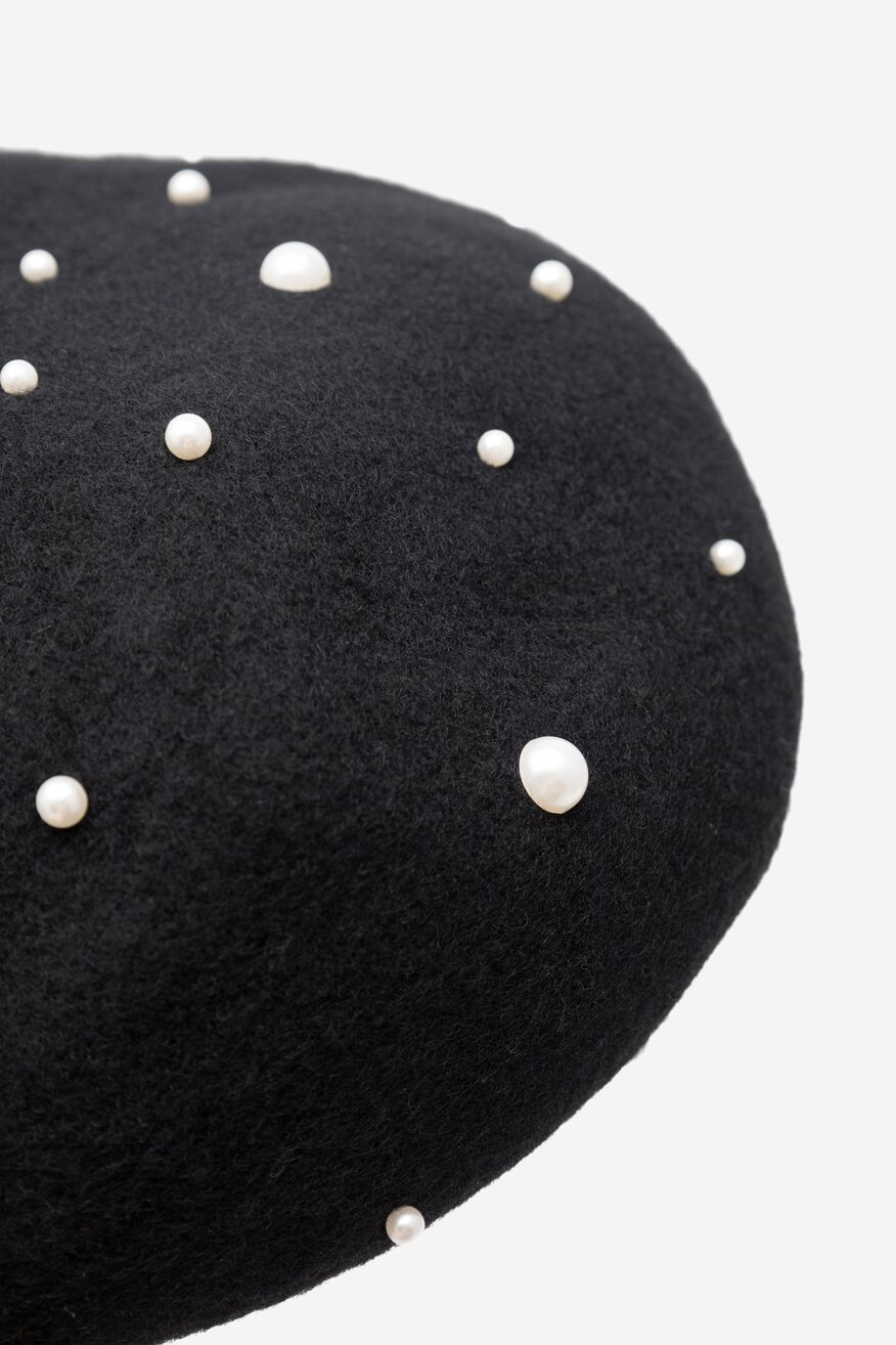 Kapelusz damski Jenny Fairy 4W3-004-AW23 Czarny