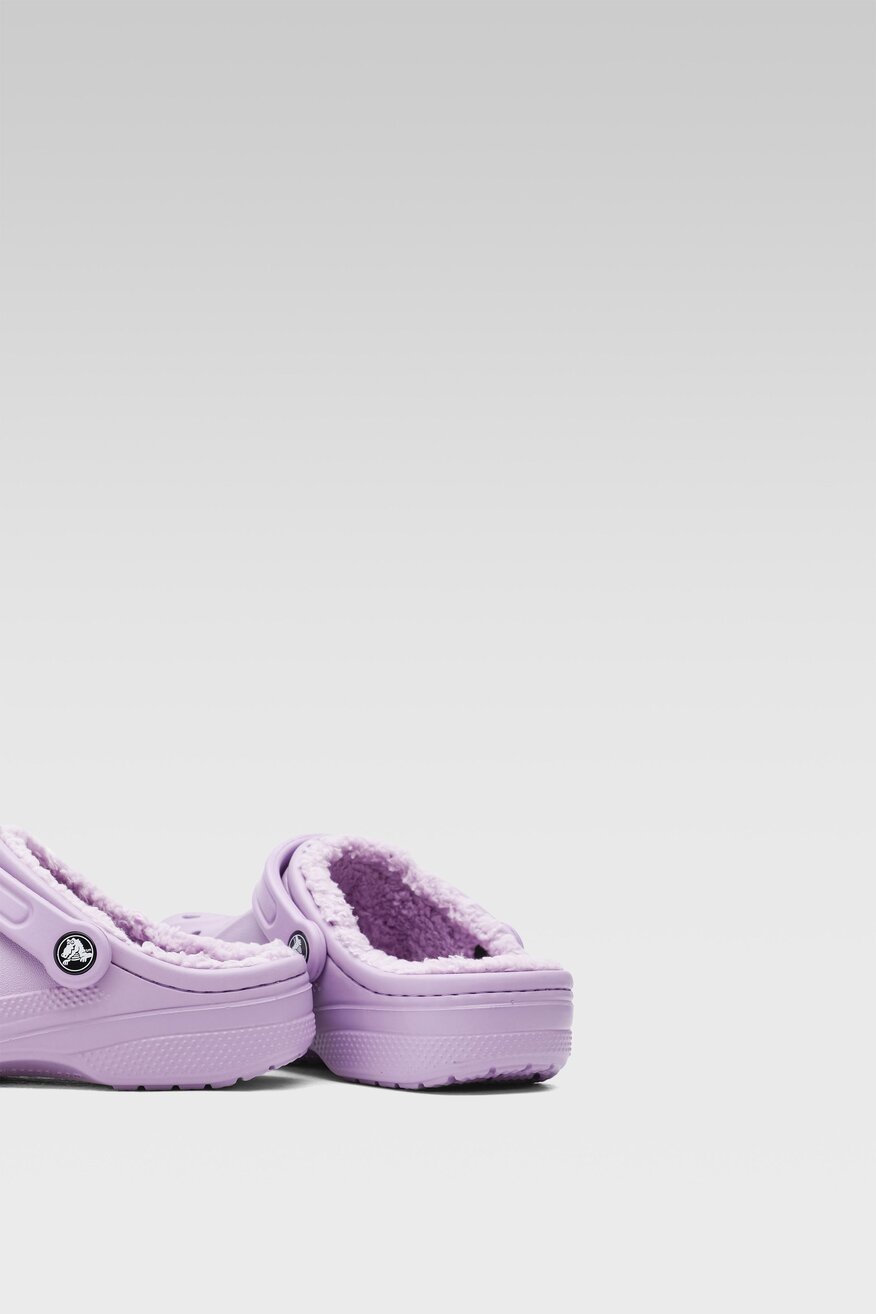 Klapki basenowe Crocs 9 BAYA LINED CLOG 205969-5Q5 Fioletowy