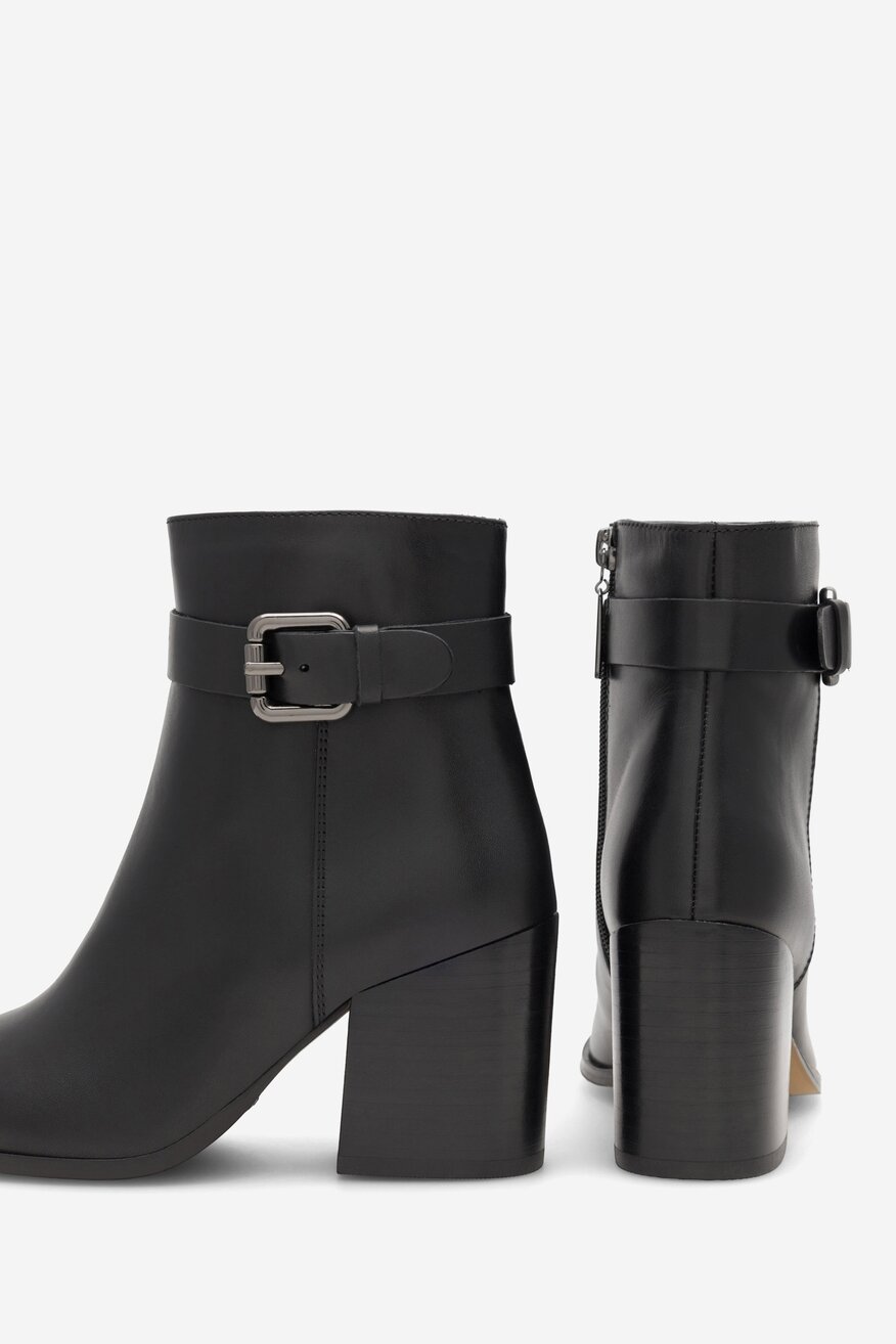 Botki Gino Rossi MATERA-36733 Czarny