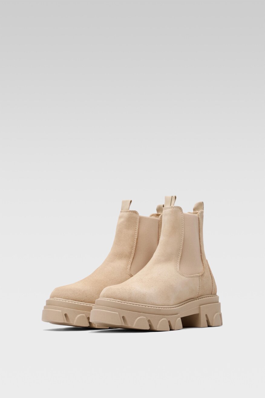 Botki Aldo 13443850 Beżowy