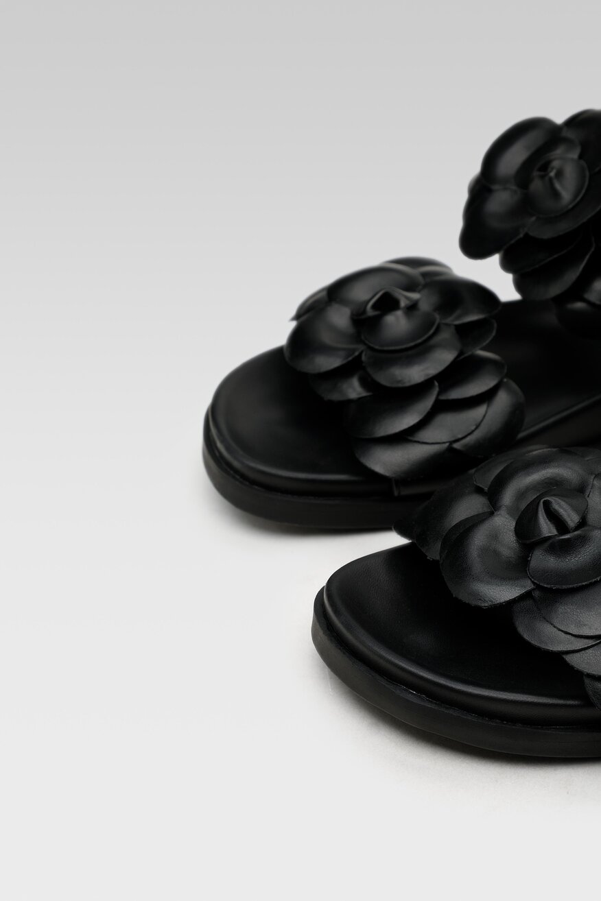 Klapki Jenny Fairy HSQ1007-01 Czarny