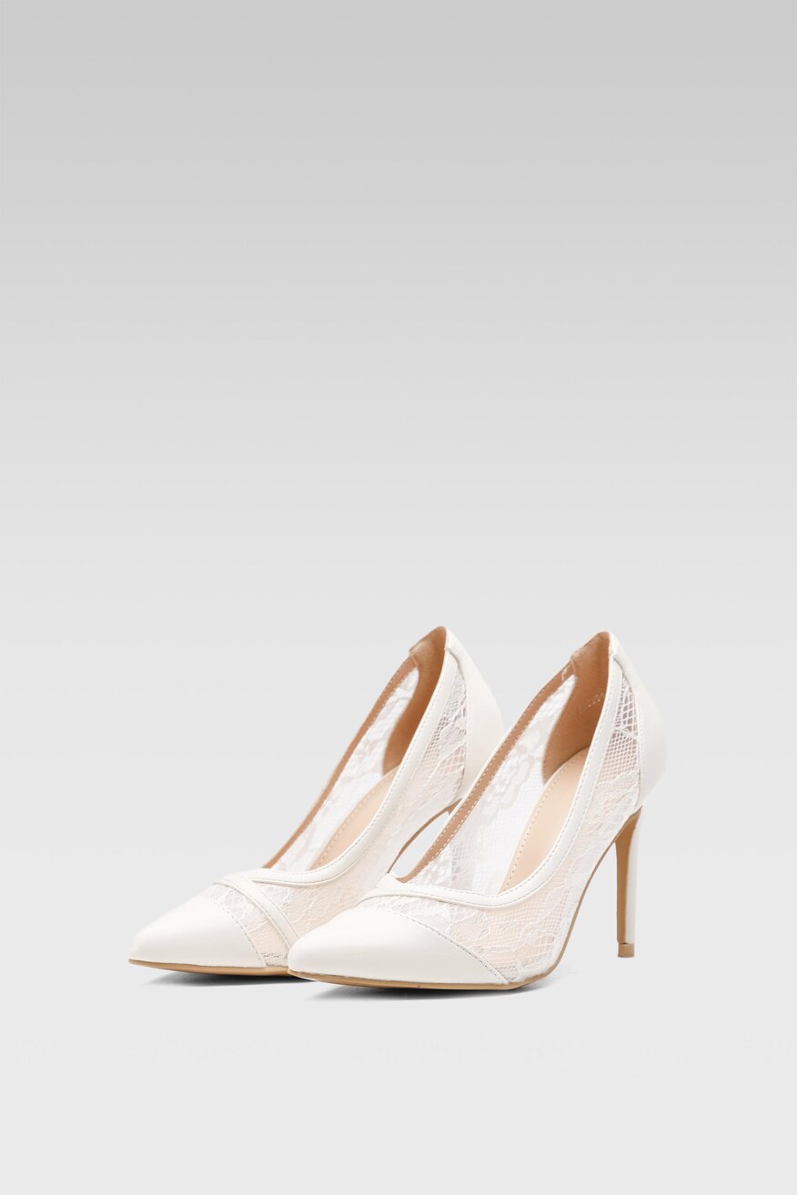 Czółenka Jenny Fairy KL5304-13 Biały