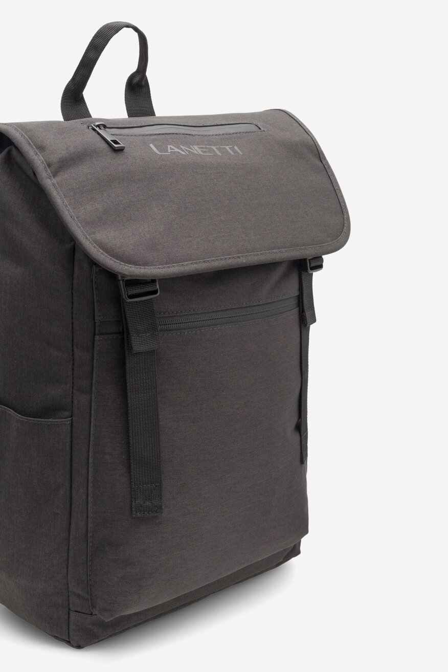 Plecak Lanetti LAN-K-005-04P Czarny