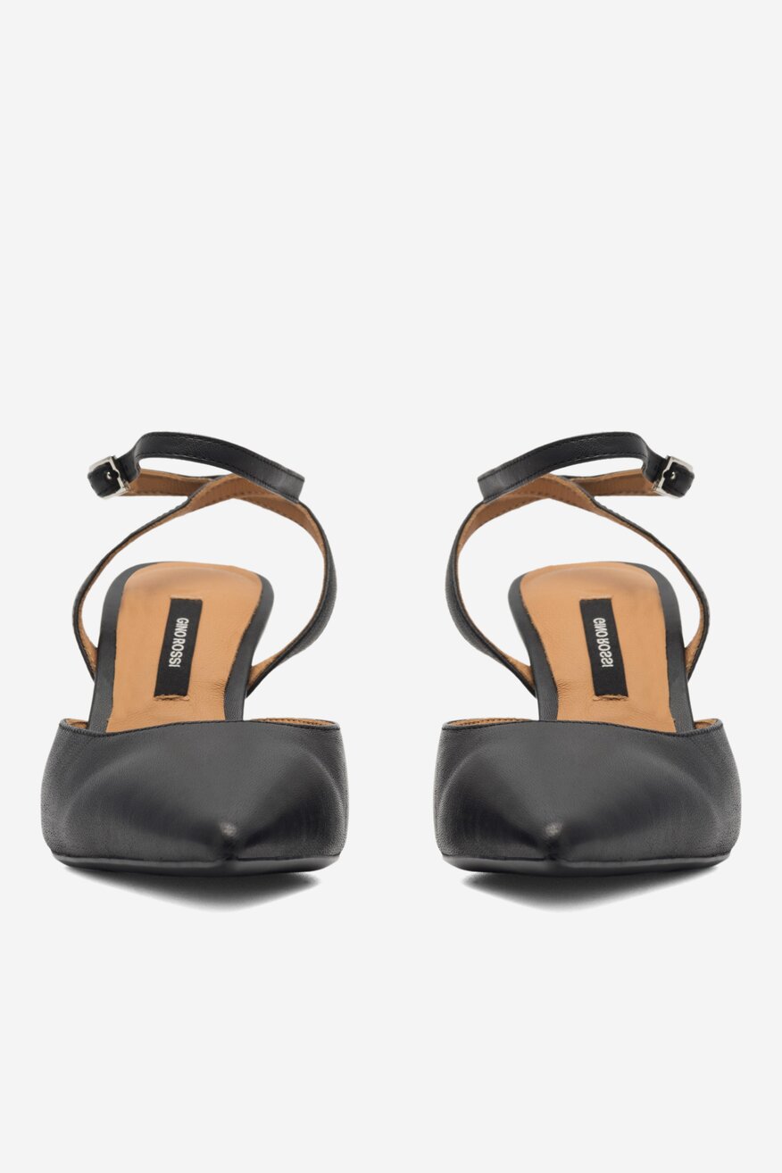 Czółenka Gino Rossi MARSALA-V866-48 Czarny