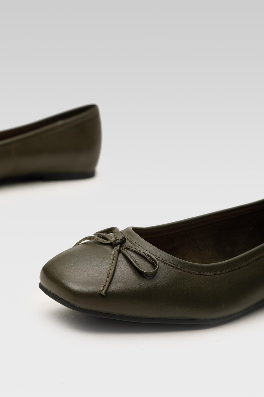 Baleriny Sergio Bardi WYL2677-4Z Khaki