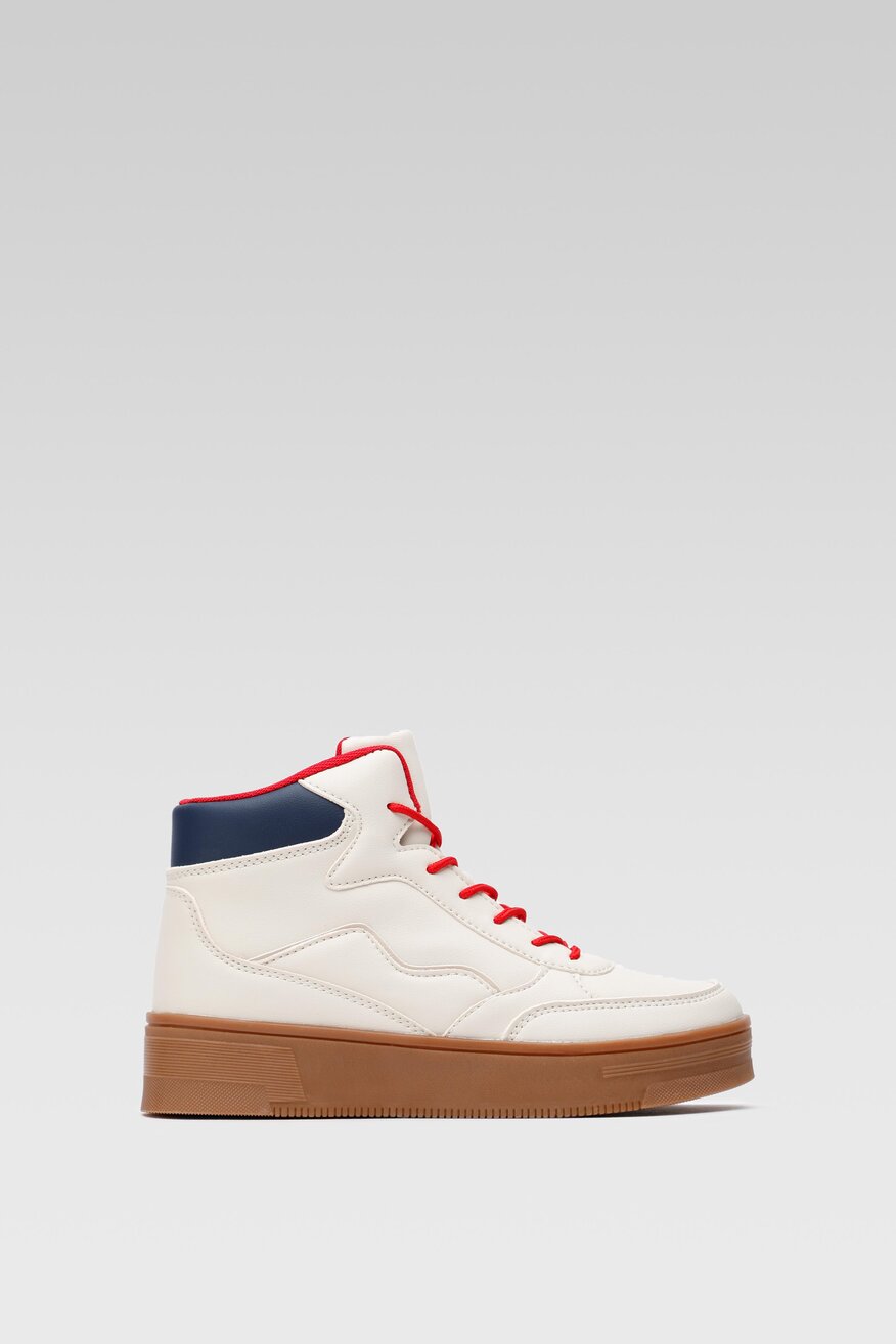 Półbuty Nylon Red WAG1152105A-02 Czerwony