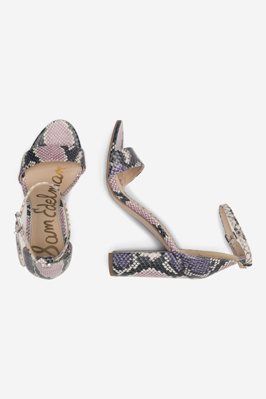 Sandały SAM EDELMAN E851118501 Fioletowy