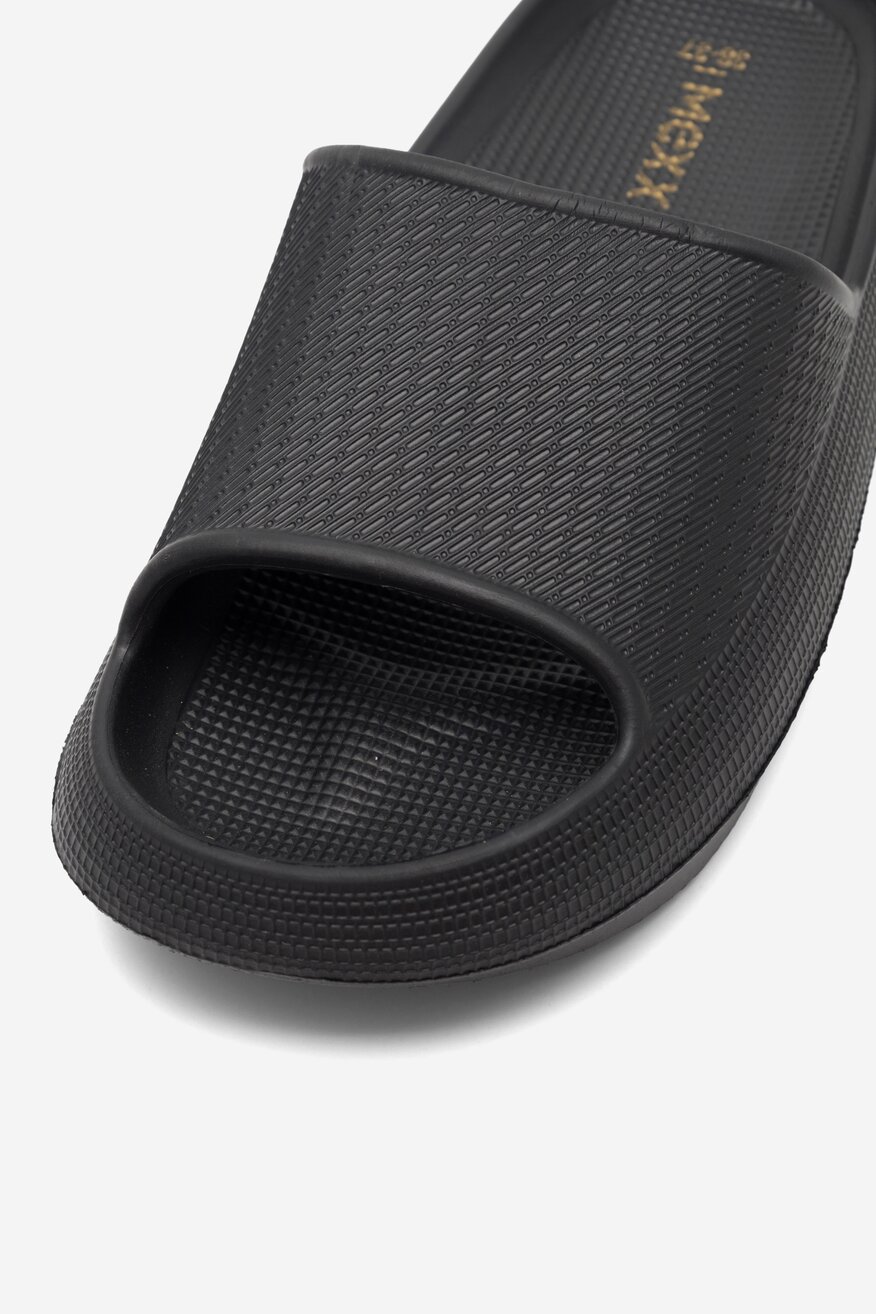 Klapki Mexx MXC007001W Czarny