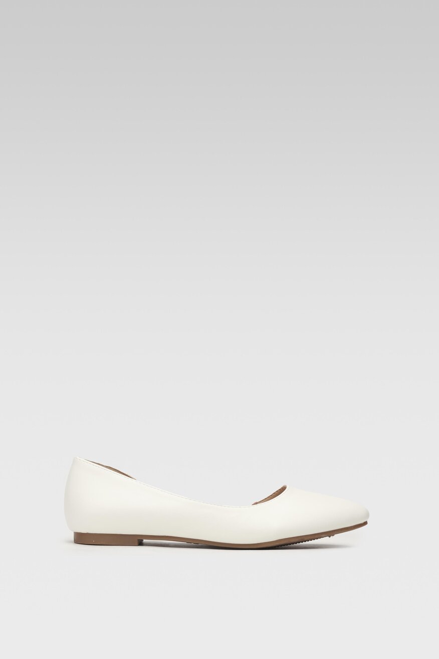 Baleriny Jenny Fairy JANE WS2108-08 Biały