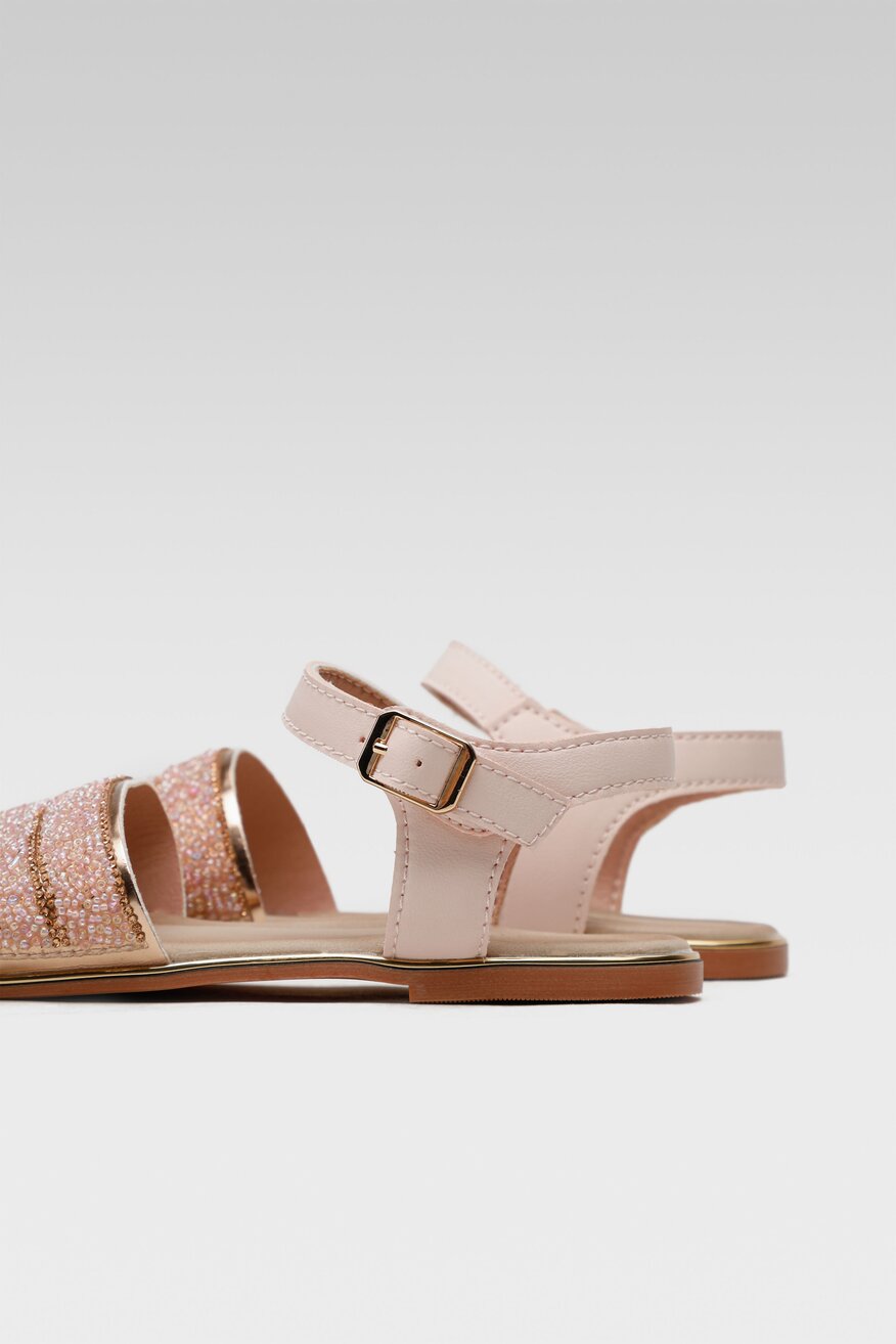 Sandały Nelli Blu CS21882-09 Różowy jasny