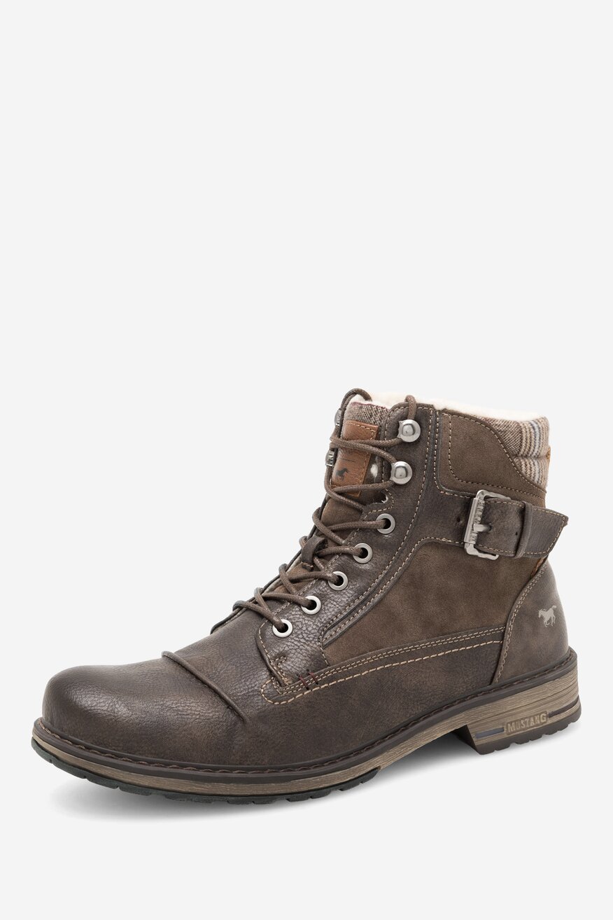Trzewiki Mustang 4157-605 Brązowy ciemny