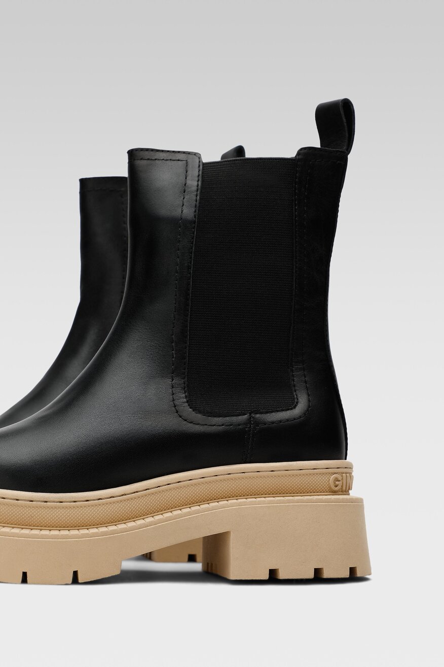 Botki Gino Rossi 222FW103 Czarny