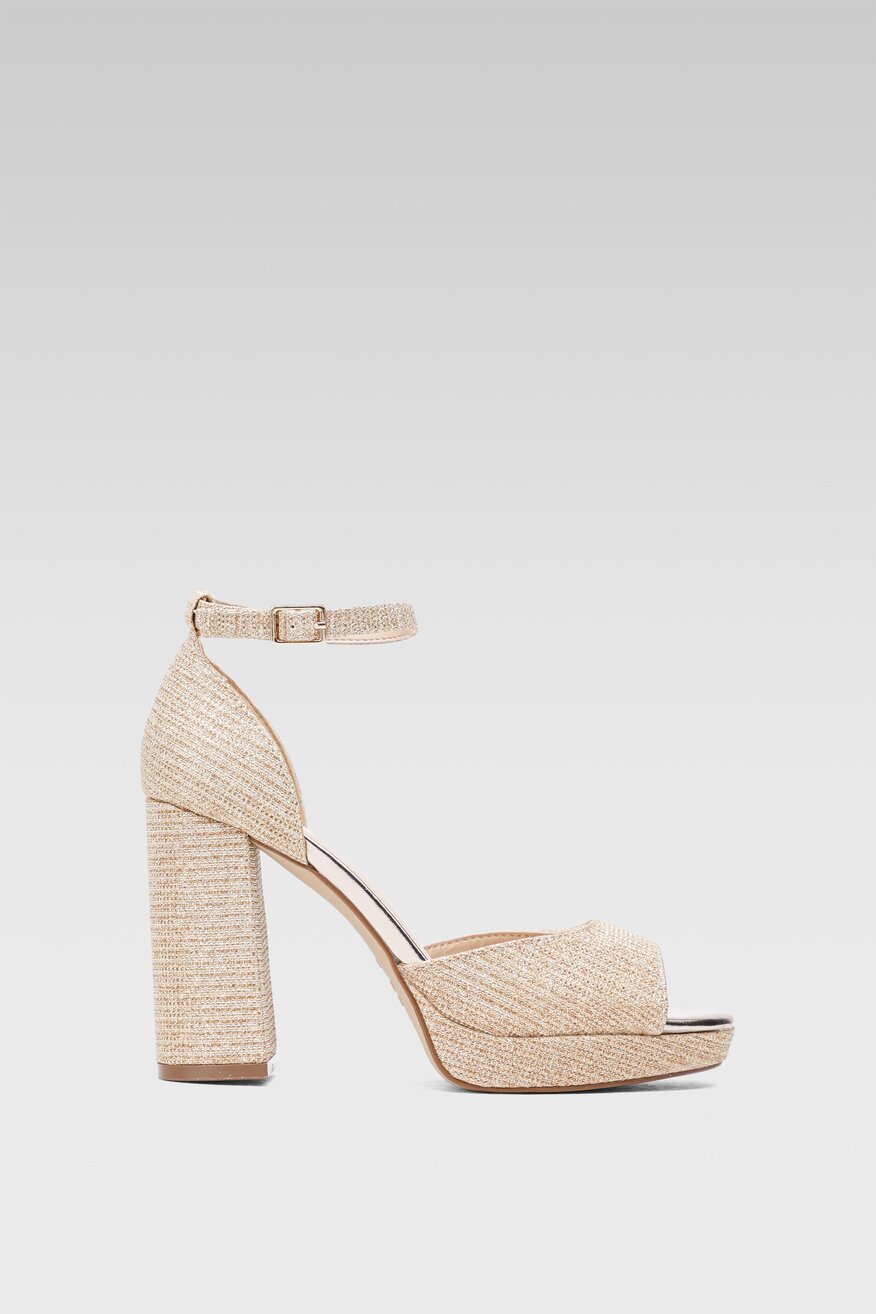 Sandały Jenny Fairy LS5665-06 Złoty