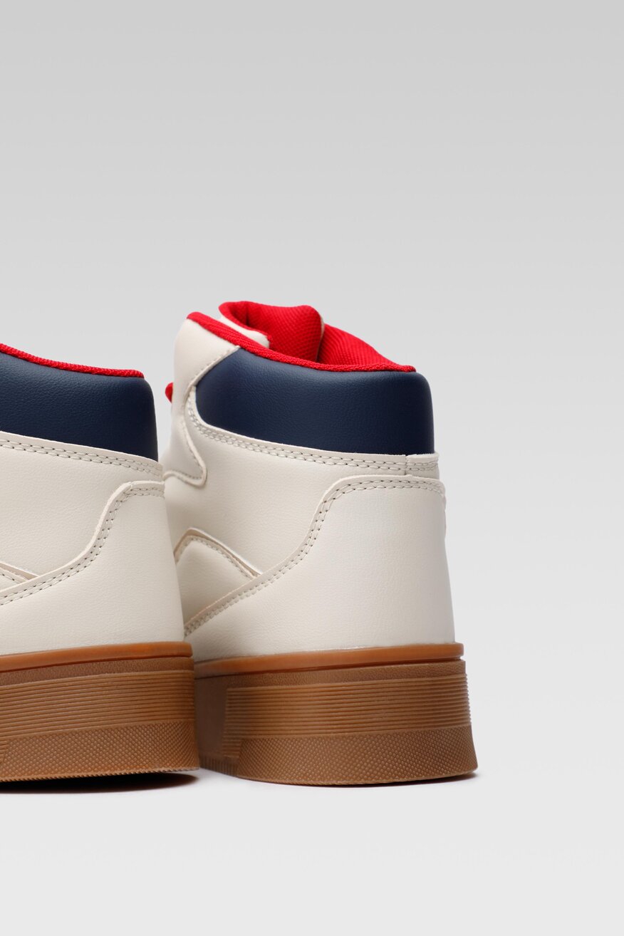 Półbuty Nylon Red WAG1152105A-02 Czerwony