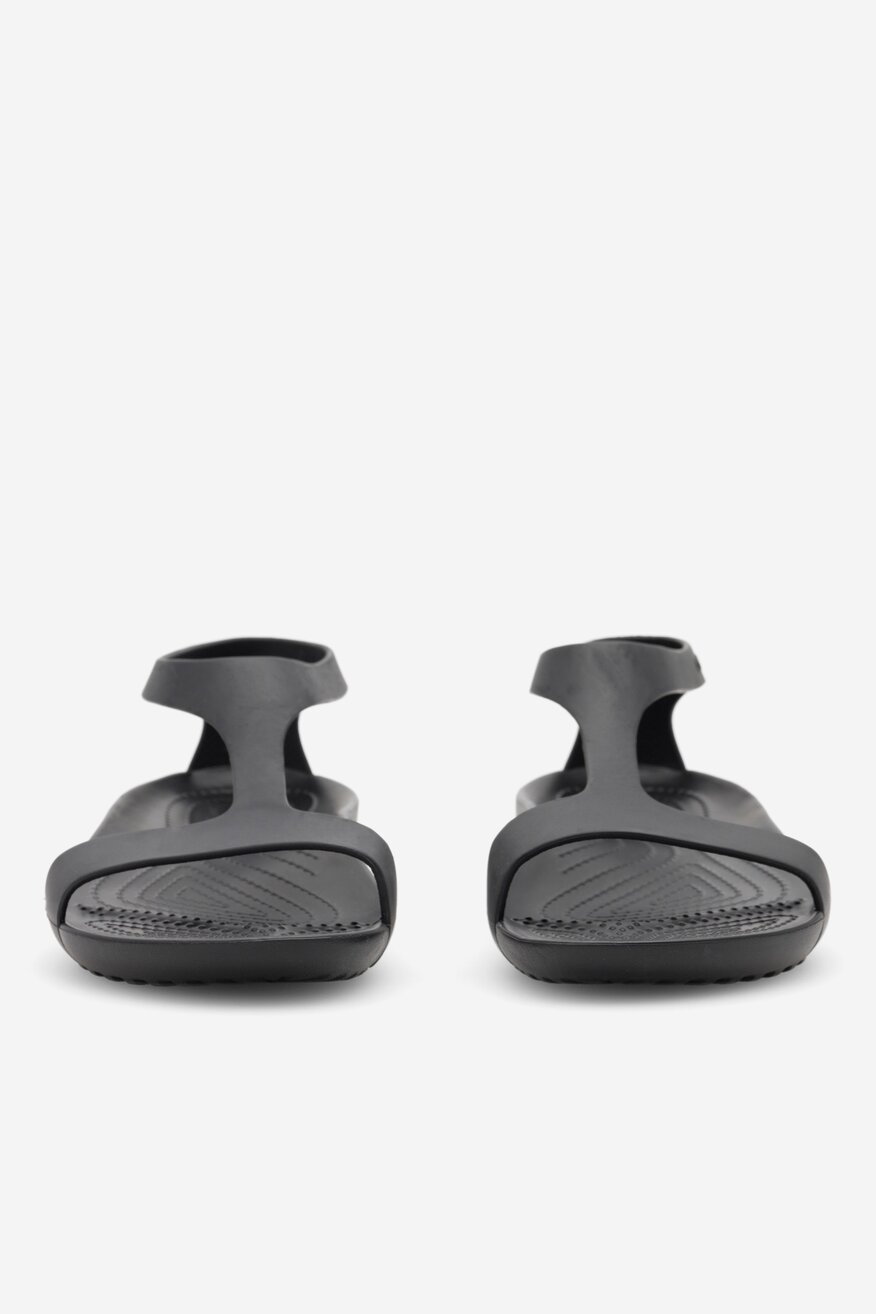 Klapki basenowe Crocs SERENA SANDAL 205469-060 Czarny