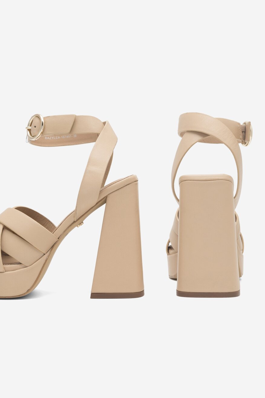 Sandały RAGE AGE BAZYLEA-107491 Beżowy