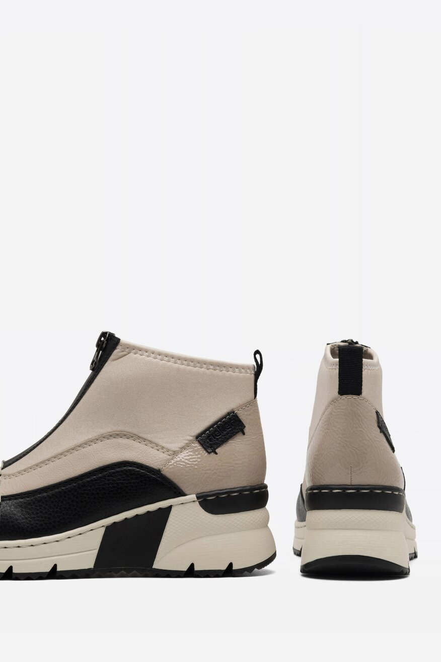 Botki Rieker N6352-60 Beżowy