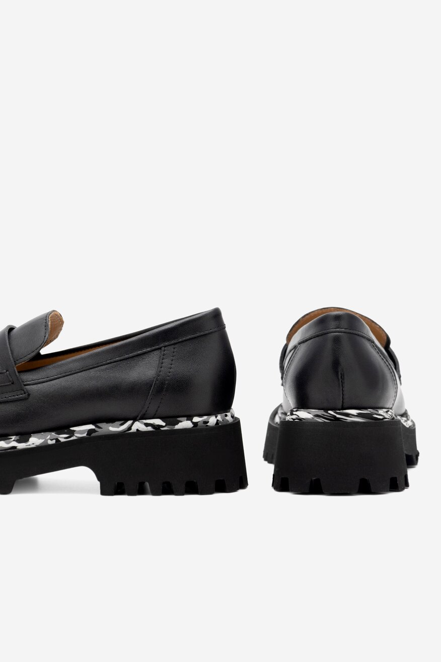 Półbuty RAGE AGE CLERMONT-50102 Czarny