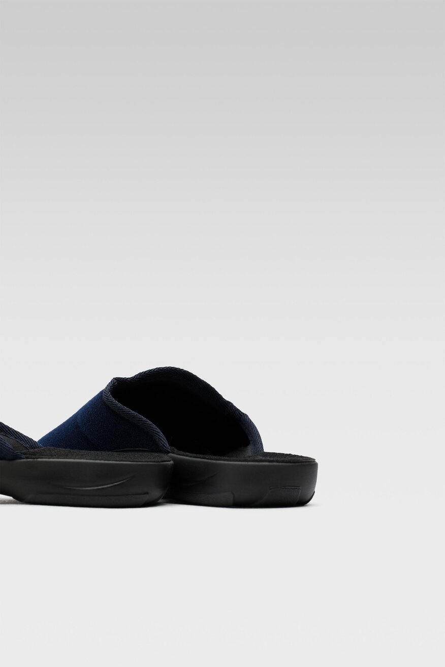 Kapcie Home&Relax 020/TROPIC Granatowy