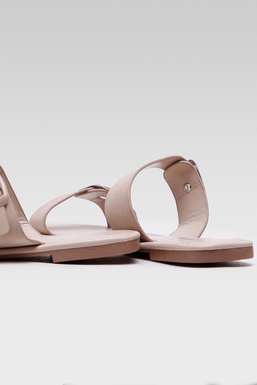 Klapki Bassano 23302MDY Beżowy