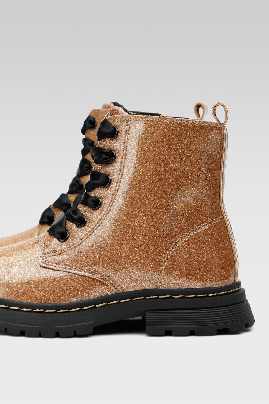 Kozaki Nelli Blu CM211101-29 Złoty