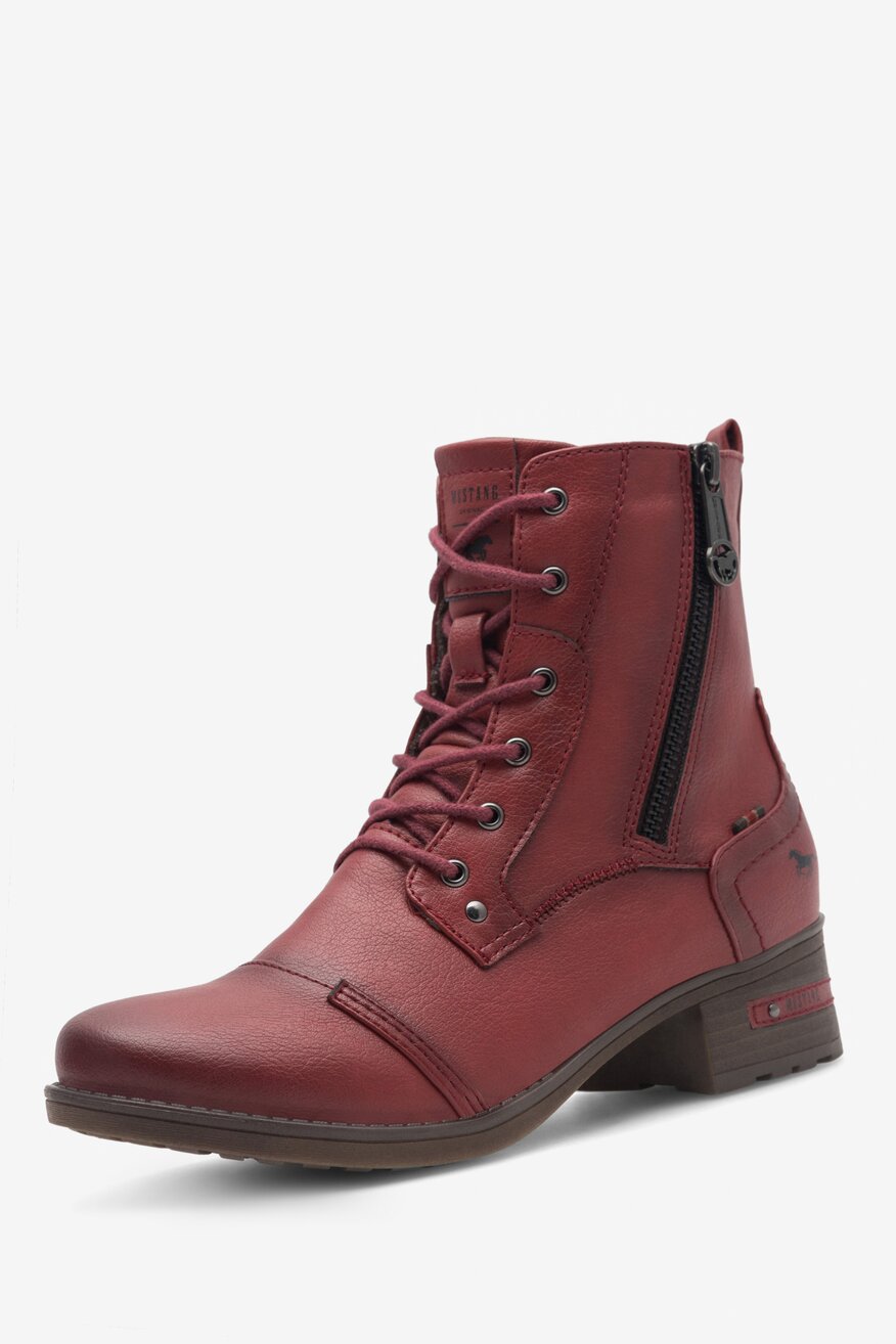 Trzewiki Mustang 1229-513-5 Czerwony