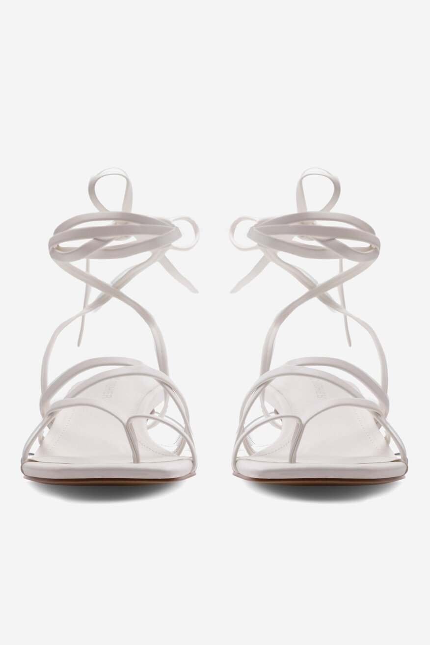 Sandały MARC FISHER F-HEADWAY WHI01 Biały