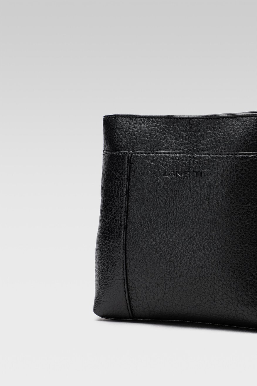 Torba męska Lanetti BMR-U-043-10-08 Czarny
