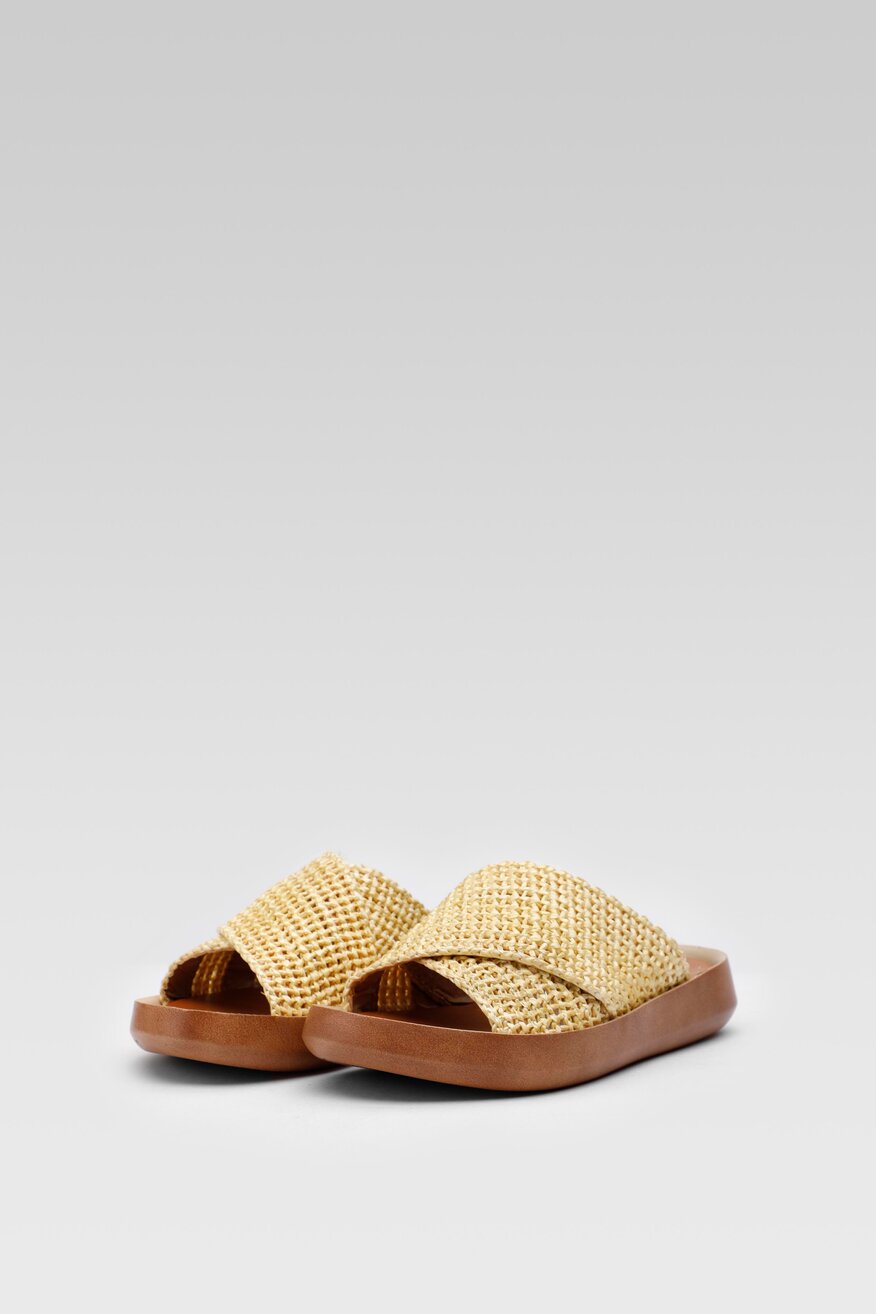 Klapki Jenny Fairy WS106-01 Beżowy