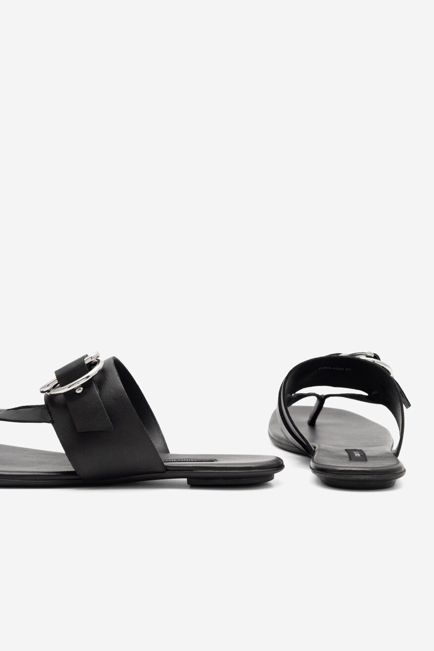 Klapki Gino Rossi YUNA-4220 Czarny