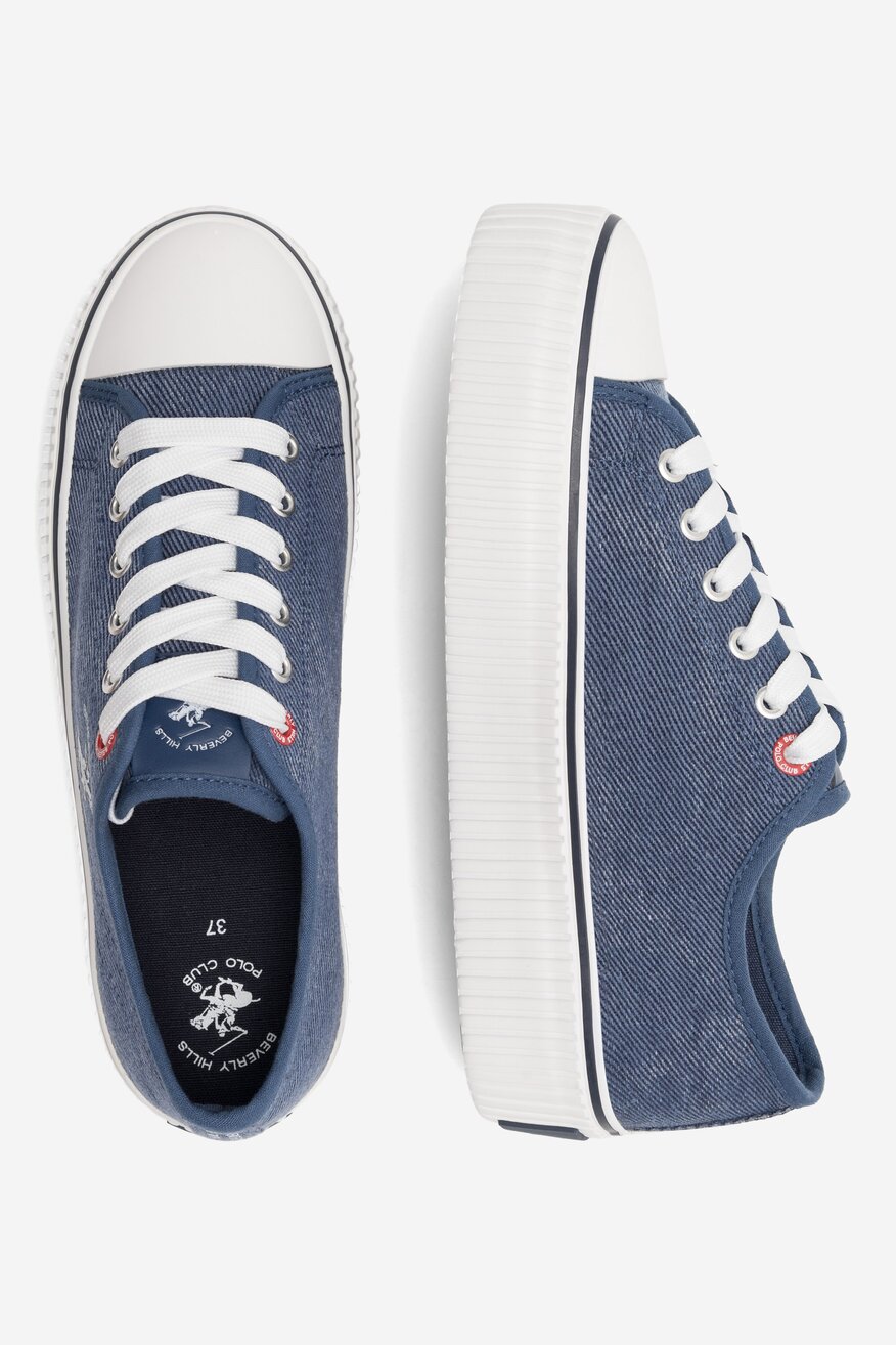 Trampki Beverly Hills Polo Club BHPC027M Jeansowy