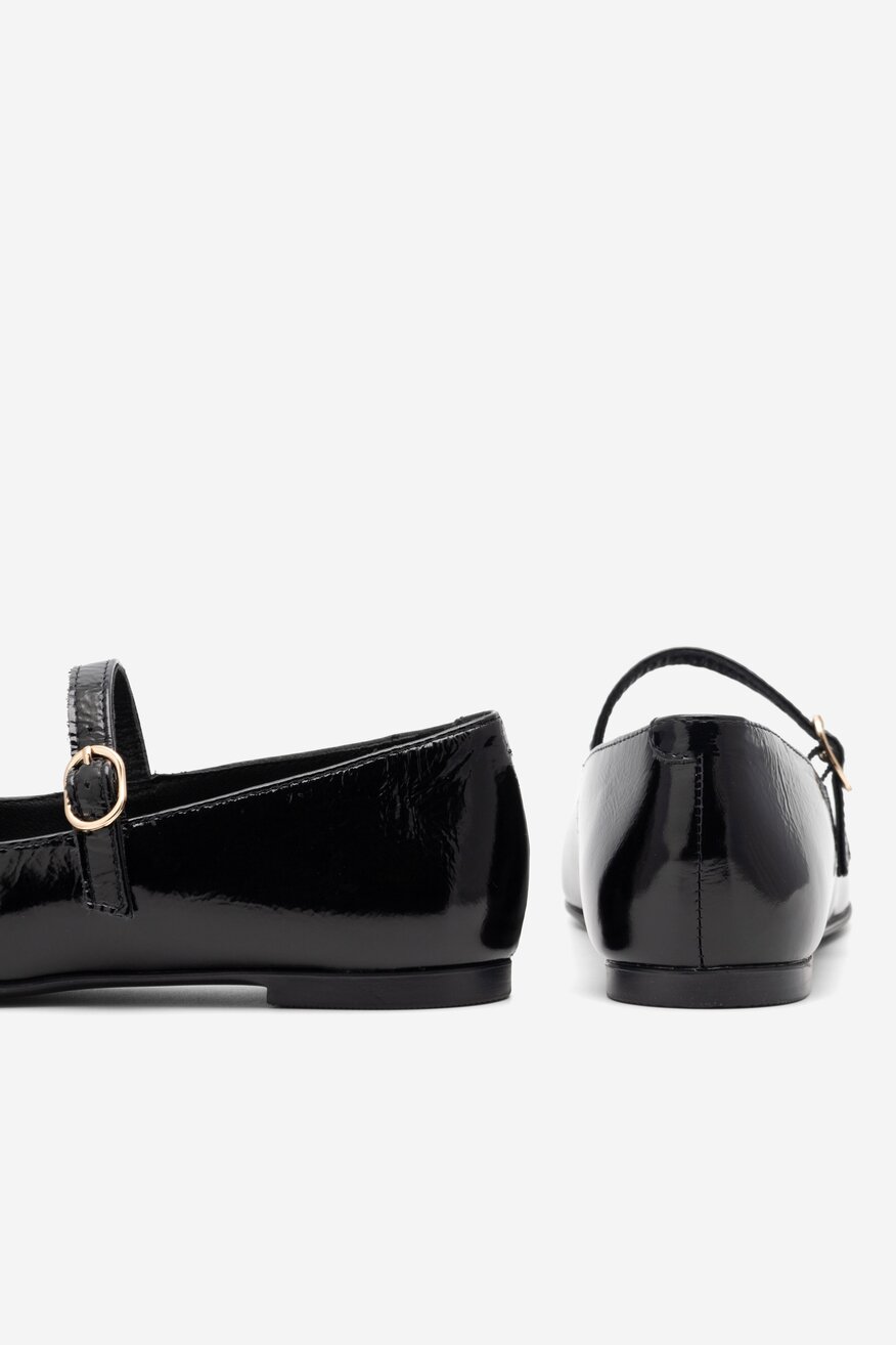 Baleriny Sergio Bardi RST-B1031-07SB Czarny