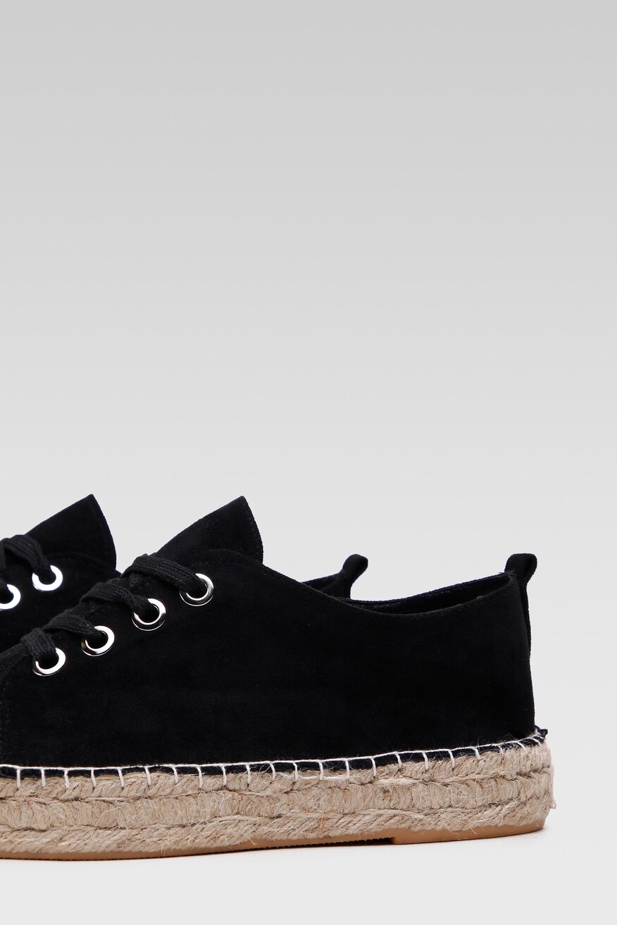 Espadryle Jenny Fairy HZF098-01 Czarny