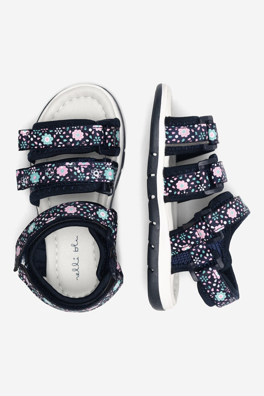 Sandały Nelli Blu CM220913-11 Granatowy