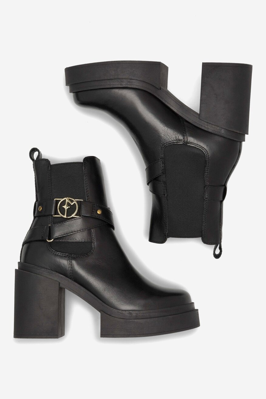 Botki EVA MINGE HONDA-01 Czarny