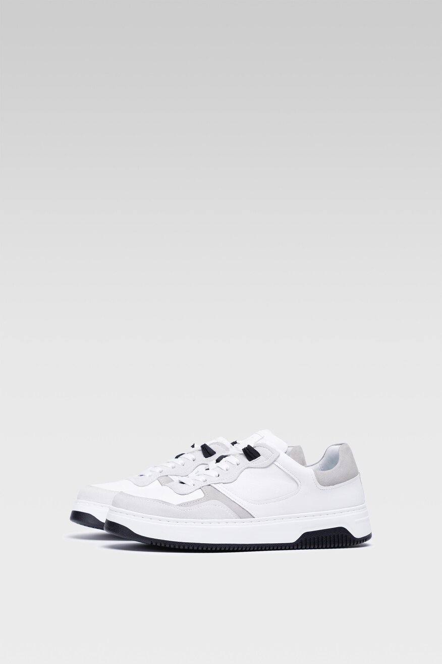 Półbuty Togoshi MI08-BUXTON-07 Biały