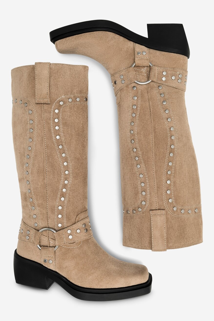 Kozaki Jenny Fairy KAJA HY58100-1 Beżowy