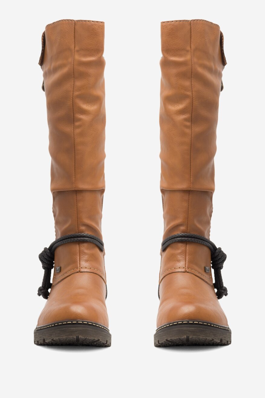 Kozaki Rieker Z4758-24 Brązowy jasny