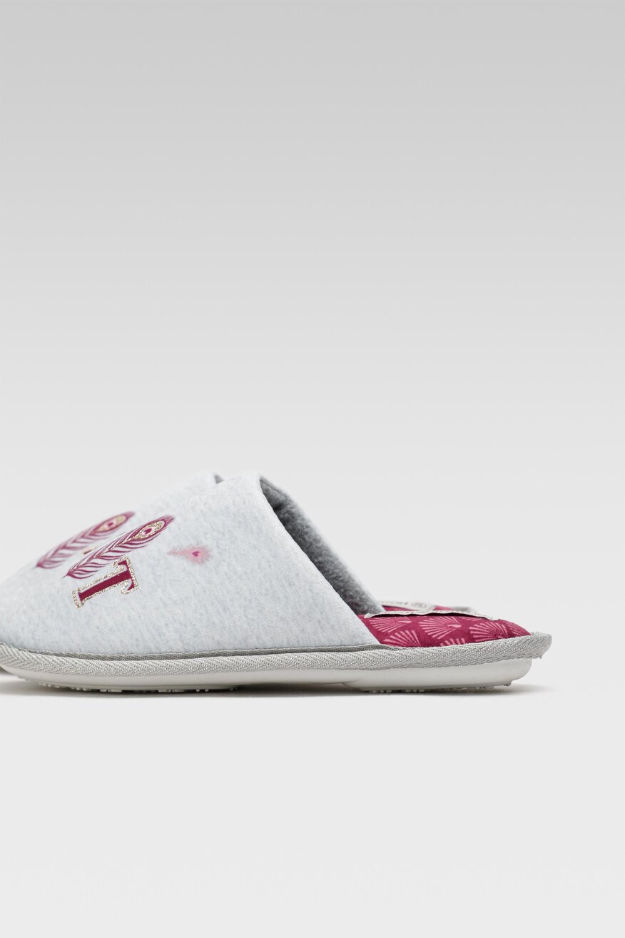 Kapcie Home&Relax 22SAG1016 Szary