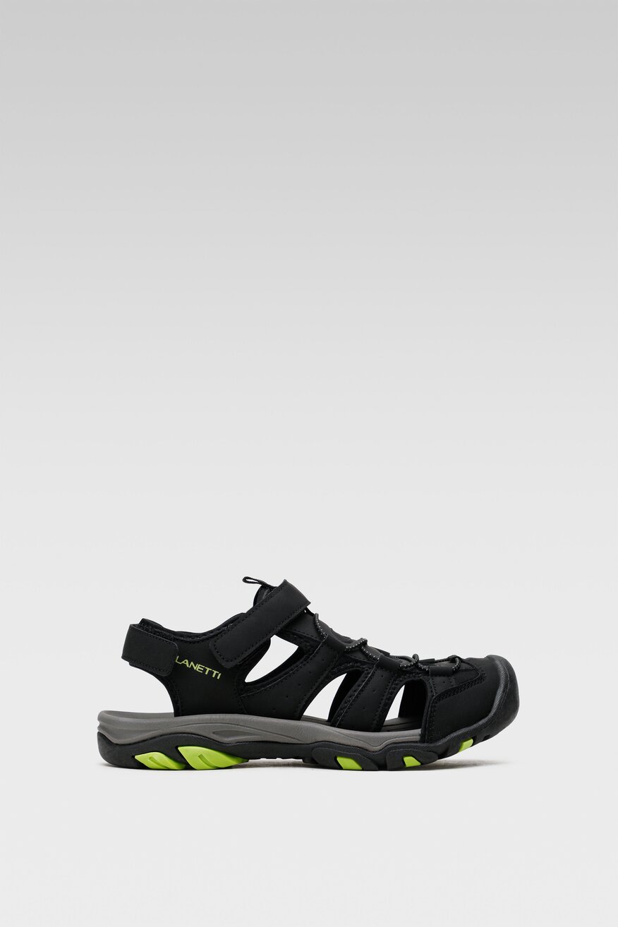 Sandały Lanetti 21MC0604 Czarny