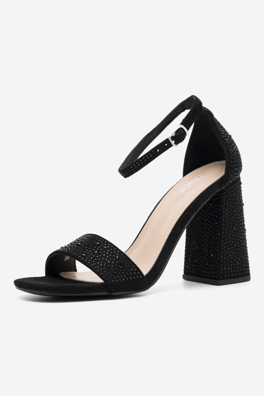 Sandały DeeZee LOVE AGAIN KL-F3496-1 Czarny