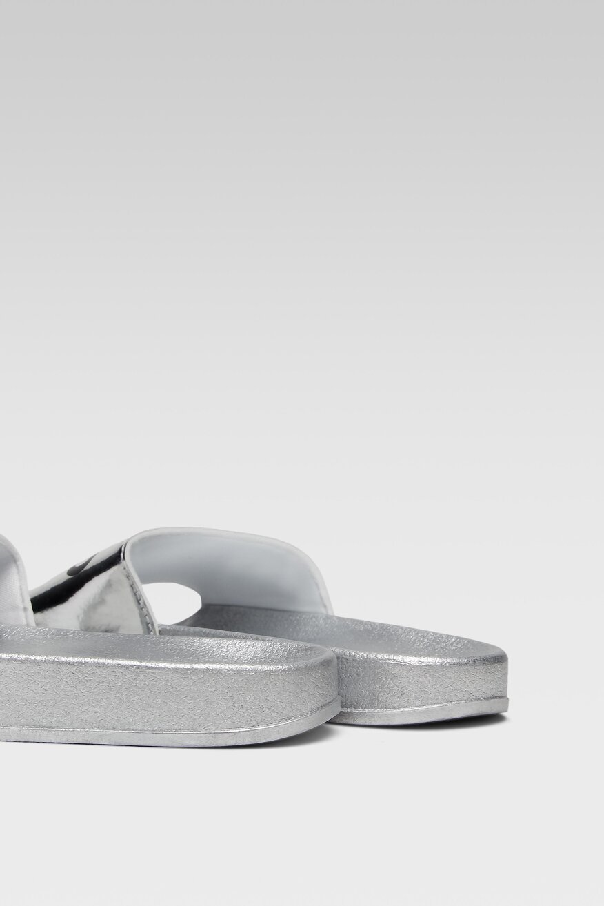 Klapki basenowe Bassano 55223 Srebrny