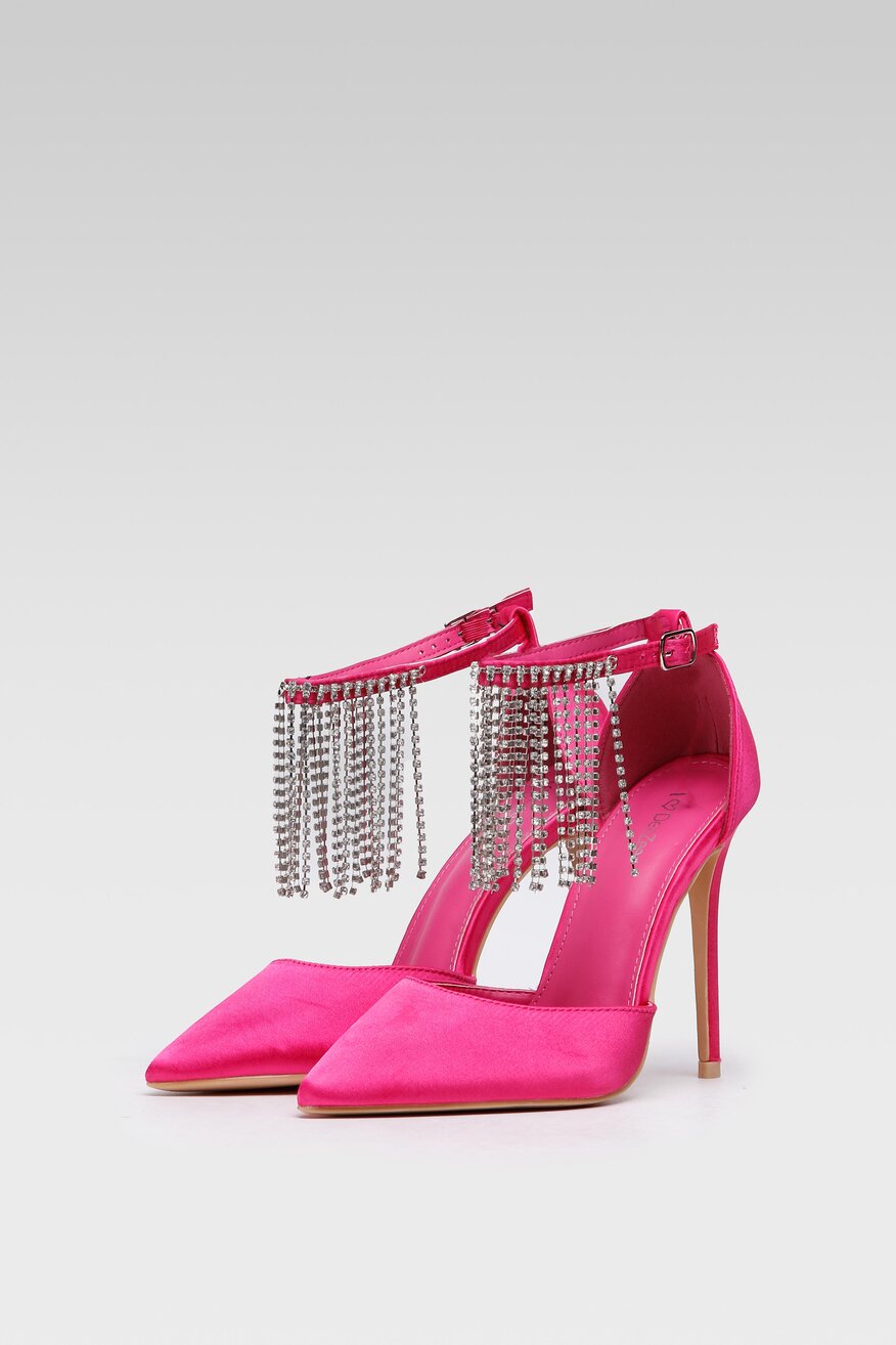 Czółenka DeeZee KL-HT92831-57 Różowy