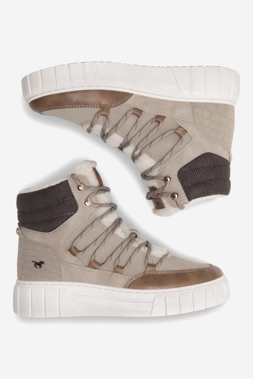 Trzewiki Mustang 1446-601 Beżowy