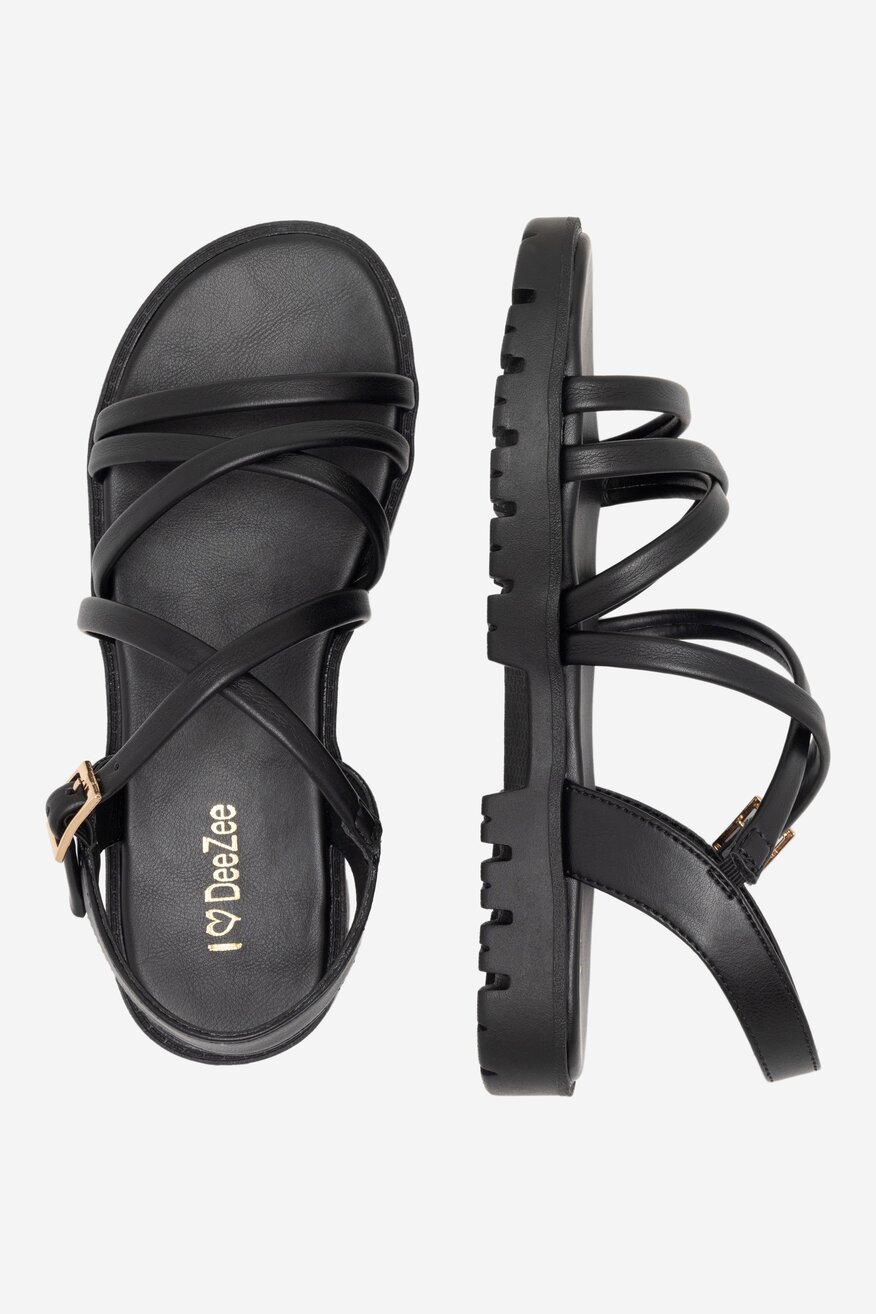 Sandały DeeZee CS6082-02 Czarny
