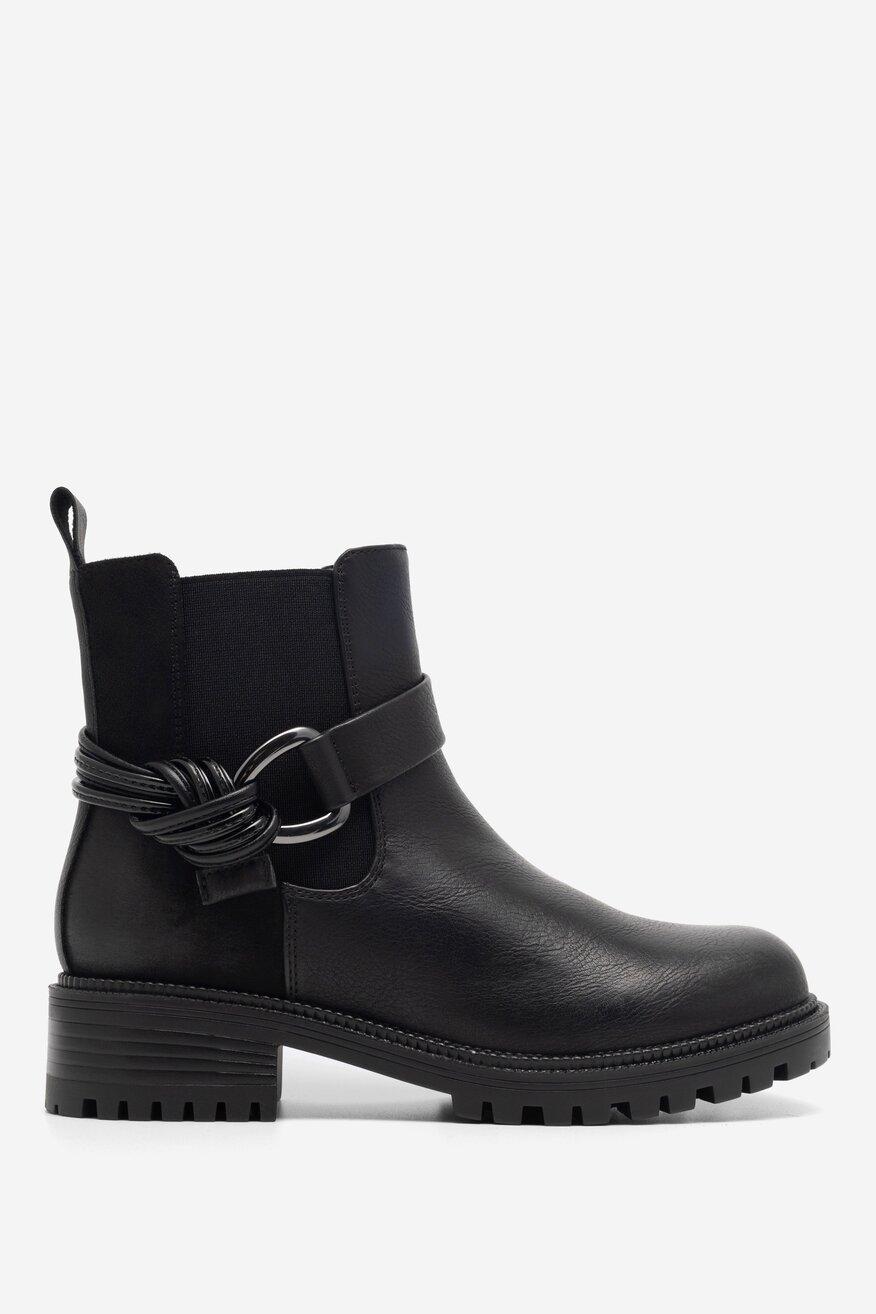 Botki Clara Barson FEZZIK WS5600-14 Czarny