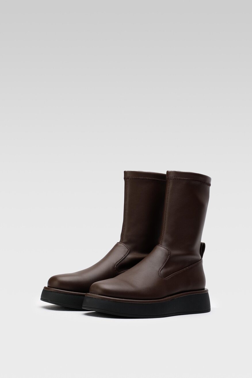 Botki Jenny Fairy ENERGY-01HZ Brązowy ciemny