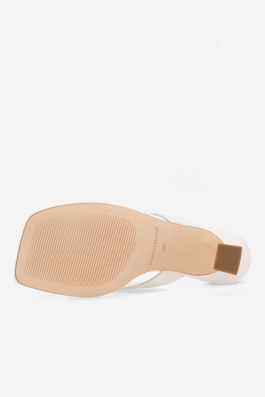 Klapki MARC FISHER F-HUNT WHI01 Biały