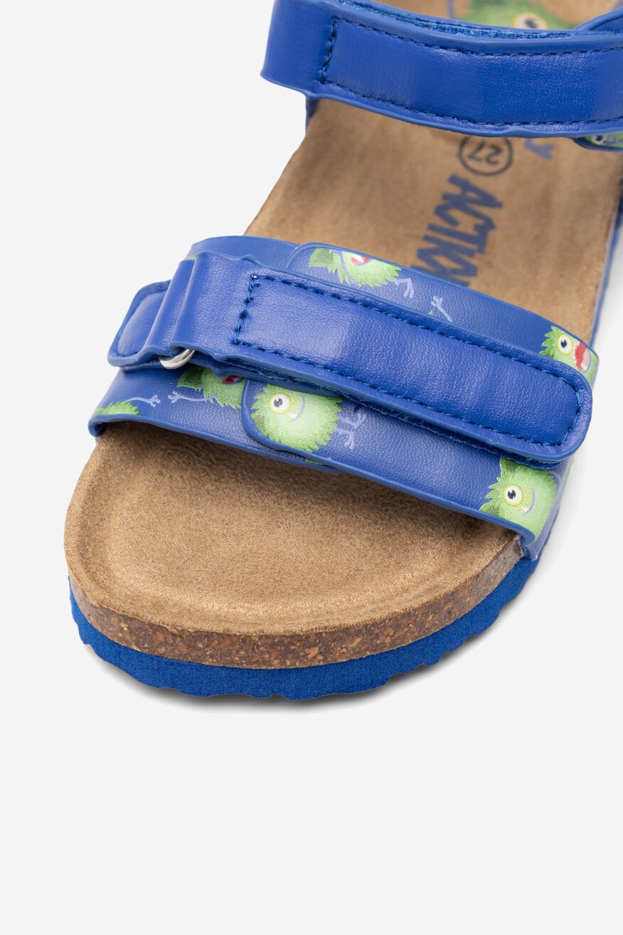 Sandały Action Boy FZ-DINOSAUR Niebieski